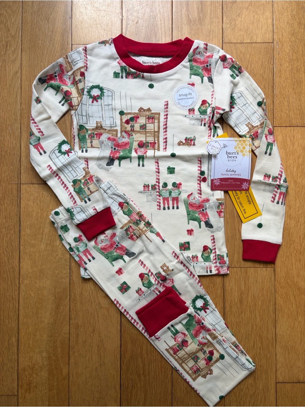 Burt’s Bees Kids Organic Cotton Holiday Fam Jams